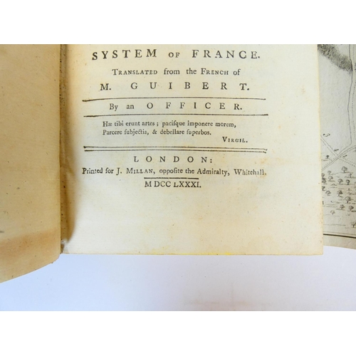 26 - SIMES THOMAS.&nbsp;&nbsp;The Military Guide for Young Officers, Containing a System of the Art of Wa... 