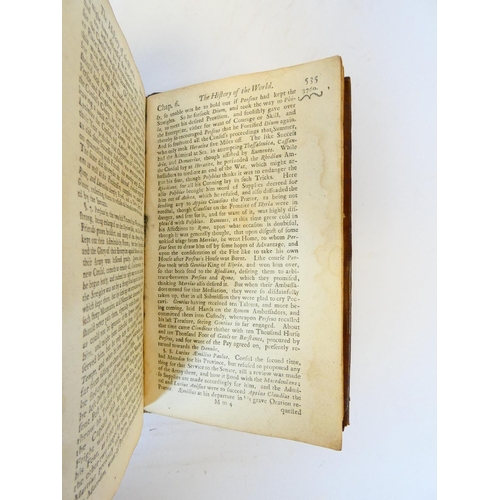 28 - RALEIGH SIR WALTER.&nbsp;&nbsp;The General History of the World, Being an Abridgement of Sir Walter ... 
