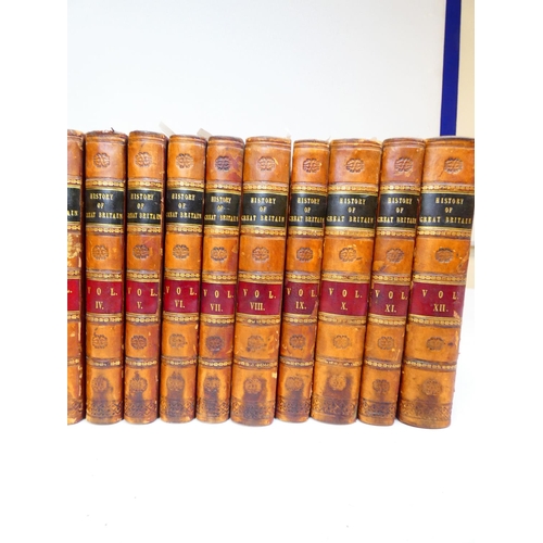 31 - BELSHAM WILLIAM.  History of Great Britain from the Revolution, 1688, to the Conclusion of the Treat... 