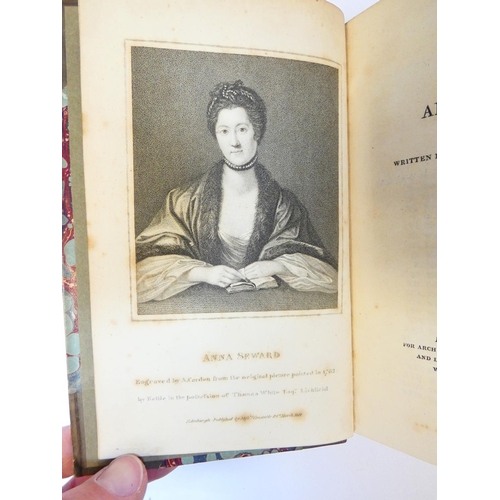 32 - SEWARD ANNA.&nbsp;&nbsp;Letters of Anna Seward Written Between the Years 1784 & 1807. 6 vols. 3 ... 