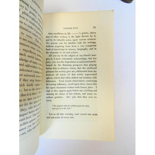 32 - SEWARD ANNA.&nbsp;&nbsp;Letters of Anna Seward Written Between the Years 1784 & 1807. 6 vols. 3 ... 