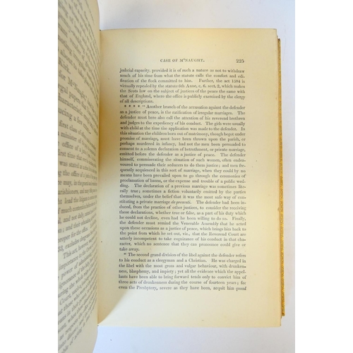 34 - (LOCKHART J.G.).  Memoirs of the Life of Sir Walter Scott, Bart. 7 vols. Half titles. Eng. frontis. ... 