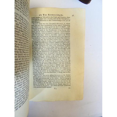 36 - CLARENDON EARL OF.&nbsp;&nbsp;The History of the Rebellion & Civil Wars in England. 3 vols. in s... 