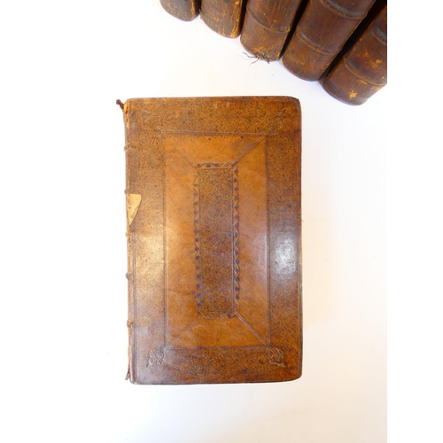 38 - RUSHWORTH JOHN.&nbsp;&nbsp;Mr. Rushworth's Historical Collections Abridg'd & Improv'd. 6 vols. E... 