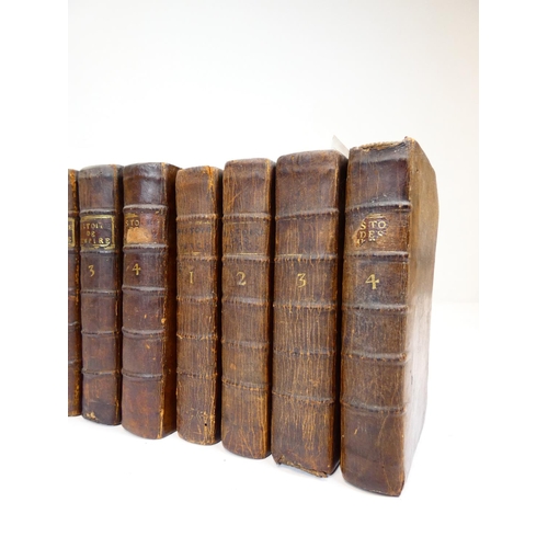 39 - VON HEISS JOHANN.&nbsp;&nbsp;Histoire de L'Empire. 4 vols. Eng. title. Letterpress titles in red &am... 