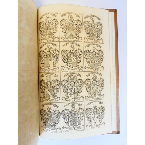 4 - NISBET ALEXANDER.&nbsp;&nbsp;A System of Heraldry. 2 vols. Eng. plates. Folio. Recased calf. Edinbur... 