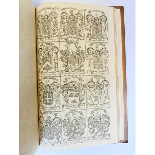 4 - NISBET ALEXANDER.&nbsp;&nbsp;A System of Heraldry. 2 vols. Eng. plates. Folio. Recased calf. Edinbur... 