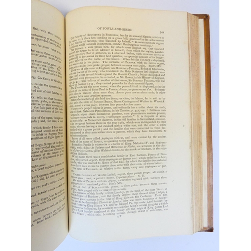 4 - NISBET ALEXANDER.&nbsp;&nbsp;A System of Heraldry. 2 vols. Eng. plates. Folio. Recased calf. Edinbur... 