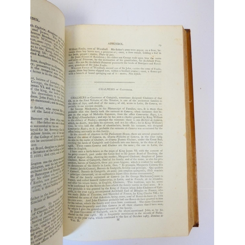 4 - NISBET ALEXANDER.&nbsp;&nbsp;A System of Heraldry. 2 vols. Eng. plates. Folio. Recased calf. Edinbur... 