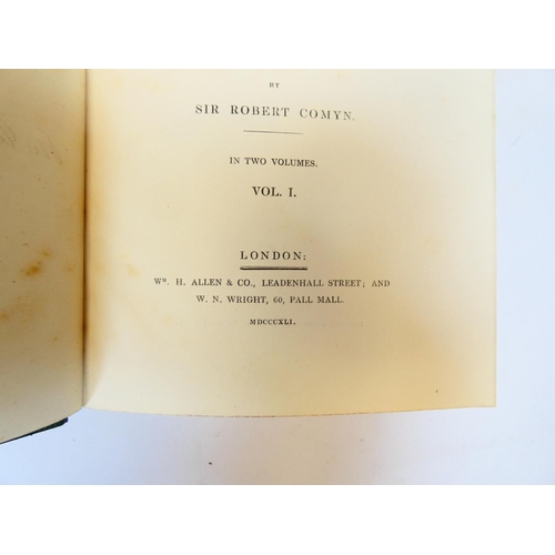 41 - FOX CHARLES JAMES.&nbsp;&nbsp;The Speeches. 6 vols. Calf, nice gilt backs, 1815; also 6 other well b... 
