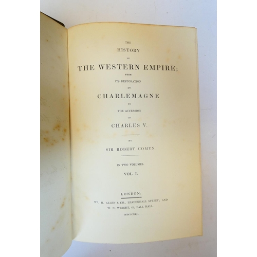 41 - FOX CHARLES JAMES.&nbsp;&nbsp;The Speeches. 6 vols. Calf, nice gilt backs, 1815; also 6 other well b... 