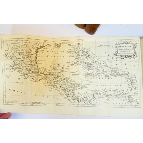 42 - HERVEY FREDERIC.&nbsp;&nbsp;The Naval History of Great Britain. 5 vols. Eng. frontis & fldg. eng... 