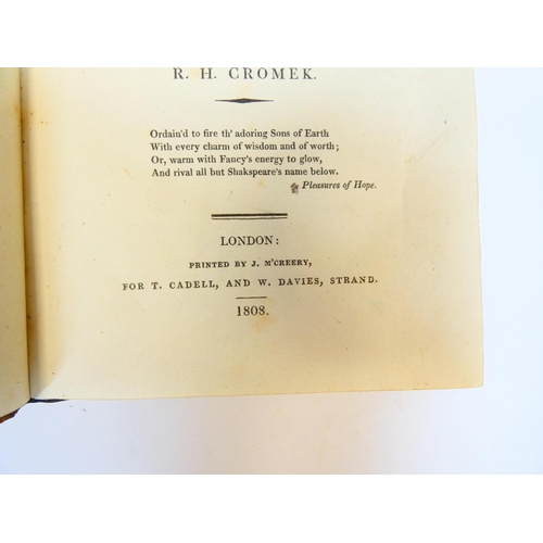 44 - BURNS ROBERT.&nbsp;&nbsp;The Works ... With an Account of His Life & A Criticism on His Writings... 
