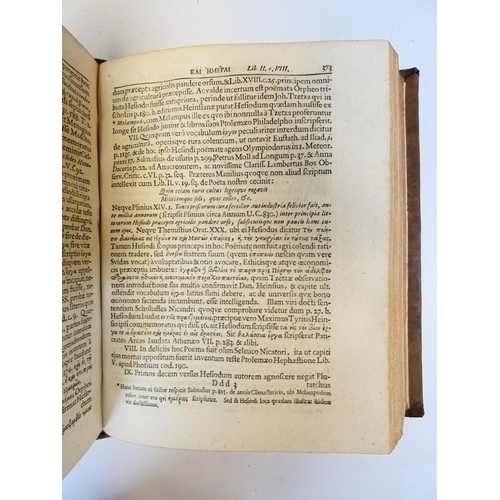 45 - FABRICIUS JOHANN ALBERT.  Bibliotheca Graeca. Vols. 1 to 9. Eng. frontis (except to vol. 6). Titles ... 