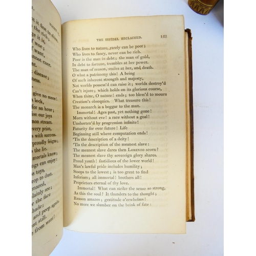 46 - YOUNG EDWARD.&nbsp;&nbsp;The Works. 3 vols. Eng. frontis & plates. Tree calf. A New Edition, 181... 