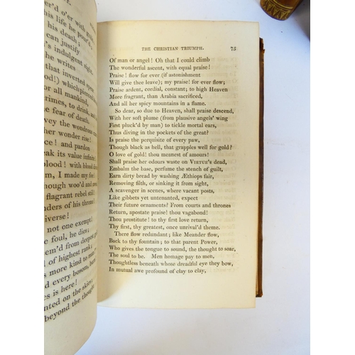 46 - YOUNG EDWARD.&nbsp;&nbsp;The Works. 3 vols. Eng. frontis & plates. Tree calf. A New Edition, 181... 