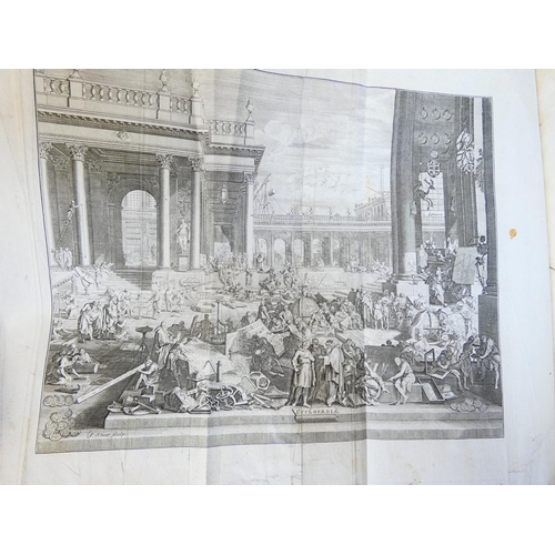 48 - CHAMBERS E.&nbsp;&nbsp;Cyclopedia or An Universal Dictionary of Arts & Sciences. 2 vols. Fldg. e... 