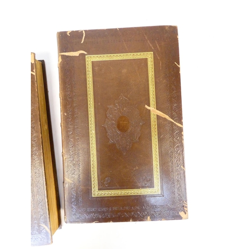 49 - BASKETT JOHN (Prntr).&nbsp;&nbsp;The Holy Bible Containing The Old Testament & The New. 2 vols. ... 