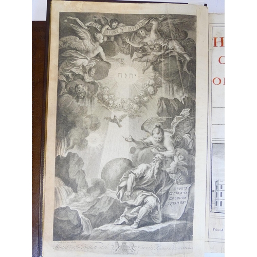 49 - BASKETT JOHN (Prntr).&nbsp;&nbsp;The Holy Bible Containing The Old Testament & The New. 2 vols. ... 