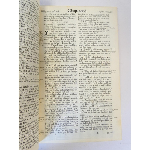 49 - BASKETT JOHN (Prntr).&nbsp;&nbsp;The Holy Bible Containing The Old Testament & The New. 2 vols. ... 
