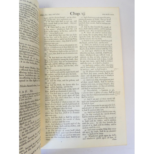 49 - BASKETT JOHN (Prntr).&nbsp;&nbsp;The Holy Bible Containing The Old Testament & The New. 2 vols. ... 