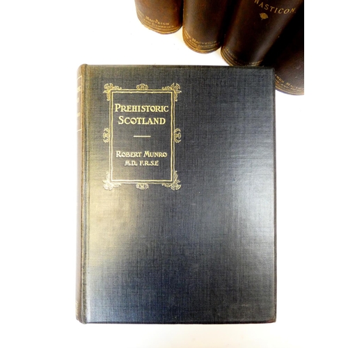 7 - MUNROE ROBERT.&nbsp;&nbsp;Prehistoric Scotland & Its Place in European Civilisation. Ltd. ed. 89... 