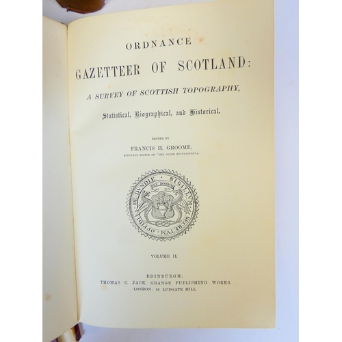 9 - ANDERSON WILLIAM.&nbsp;&nbsp;The Scottish Nation. 3 vols. Eng. plates & vignettes. Quarto. Crest... 
