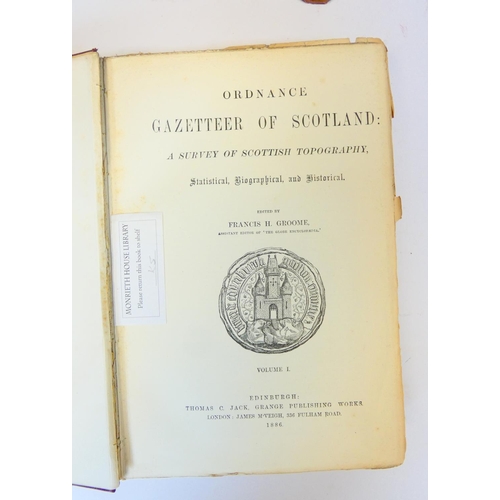 9 - ANDERSON WILLIAM.&nbsp;&nbsp;The Scottish Nation. 3 vols. Eng. plates & vignettes. Quarto. Crest... 