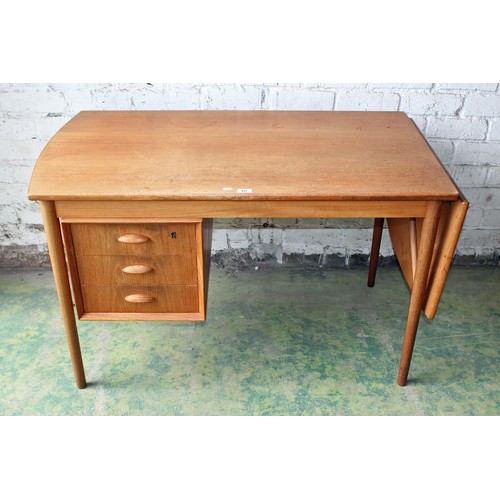 491 - A 1960s Danish teak desk by 