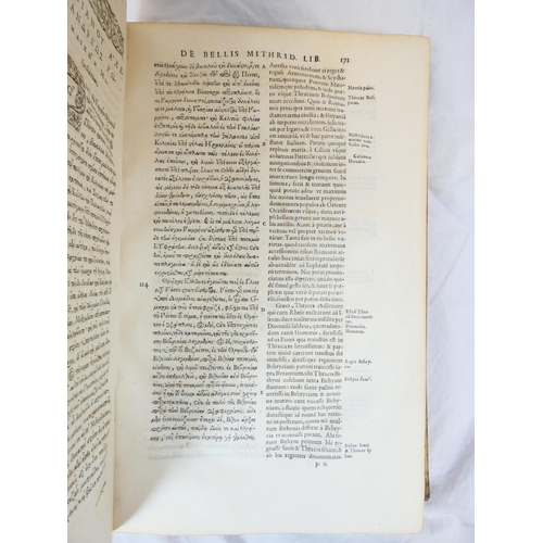 105 - ESTIENNE. Appianus.  Appiani Alexandrini Rom. Historiarum, Punica sive Carthaginiensis, Parthica ...... 