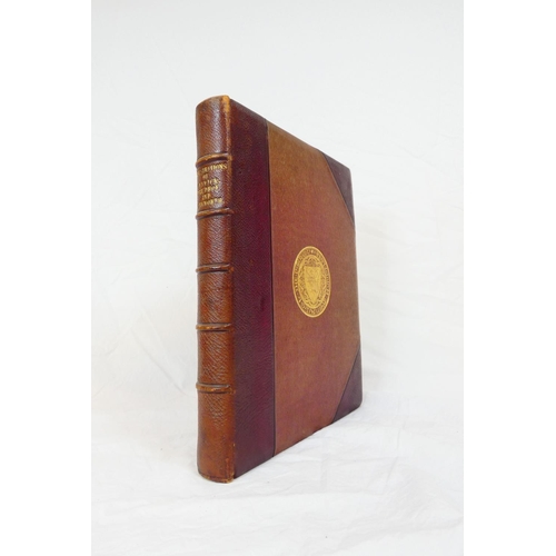 50 - (HARTSHORNE CHARLES H.).&nbsp;&nbsp;Illustrations of Alnwick, Prudhoe & Warkworth. Eng. frontis ... 