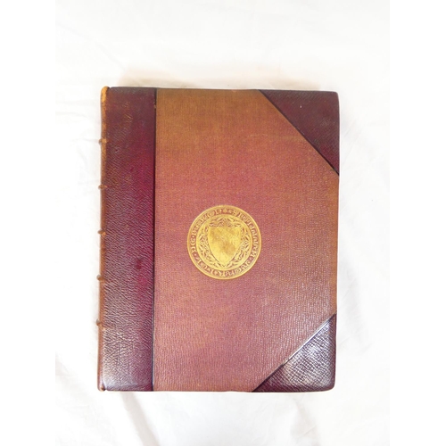 50 - (HARTSHORNE CHARLES H.).&nbsp;&nbsp;Illustrations of Alnwick, Prudhoe & Warkworth. Eng. frontis ... 
