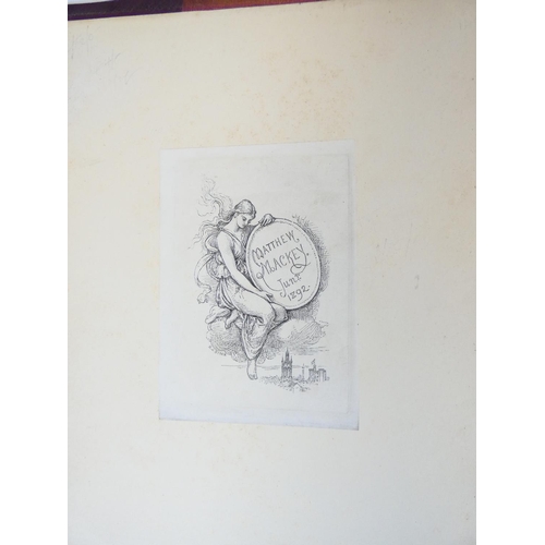 50 - (HARTSHORNE CHARLES H.).&nbsp;&nbsp;Illustrations of Alnwick, Prudhoe & Warkworth. Eng. frontis ... 