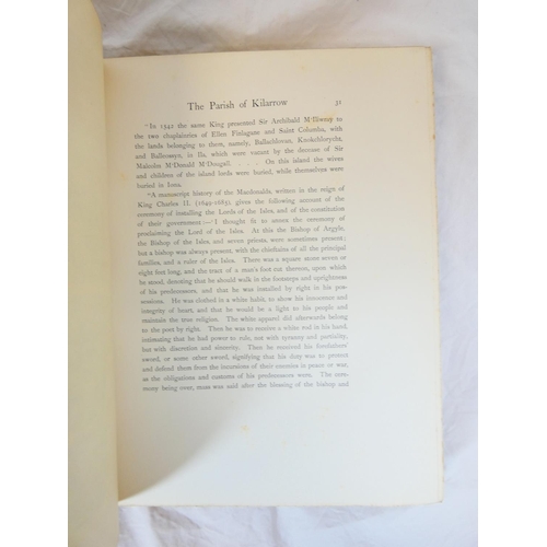52 - GRAHAM ROBERT C.  The Carved Stones of Islay. Half title. Etched title. Plates & illus. Quarto. ... 