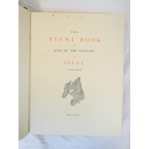 52 - GRAHAM ROBERT C.  The Carved Stones of Islay. Half title. Etched title. Plates & illus. Quarto. ... 