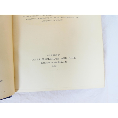 53 - COCHRANE-PATRICK R. W.&nbsp;&nbsp;Early Records Relating to Mining in Scotland. Ltd. ed. 212/350. Ha... 