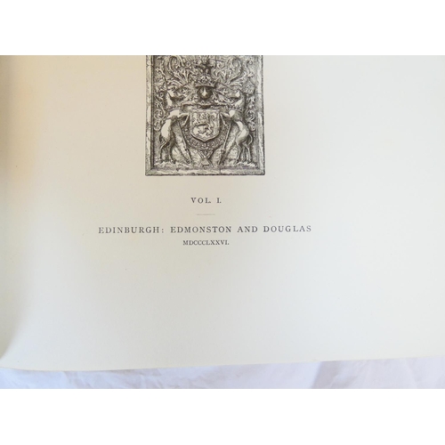 54 - COCHRANE-PATRICK R. W.  Records of the Coinage of Scotland from the Earliest Period to the Union. 2 ... 
