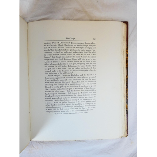 55 - MCDOWALL WILLIAM.&nbsp;&nbsp;Chronicles of Lincluden as an Abbey & a College. Ltd. ed. 8/50 demy... 