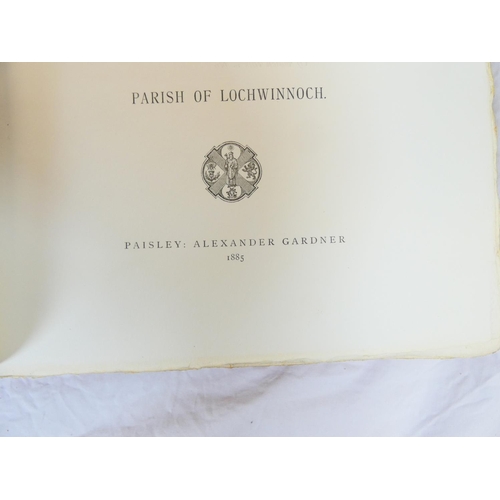 57 - CRAWFURD GEORGE & ROBERTSON GEORGE.&nbsp;&nbsp;A General Description of the Shire of Renfrew. En... 