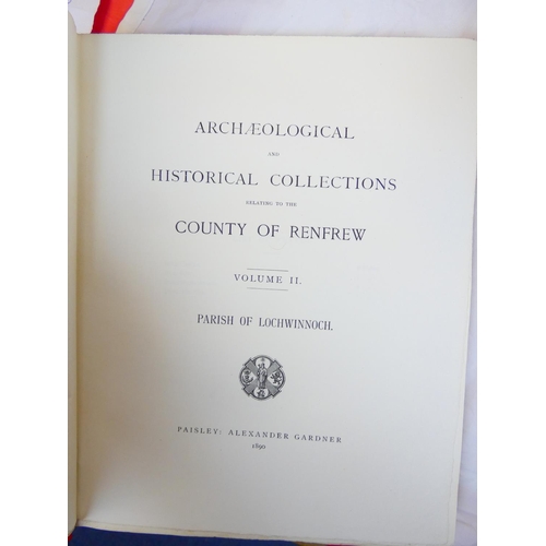 57 - CRAWFURD GEORGE & ROBERTSON GEORGE.&nbsp;&nbsp;A General Description of the Shire of Renfrew. En... 