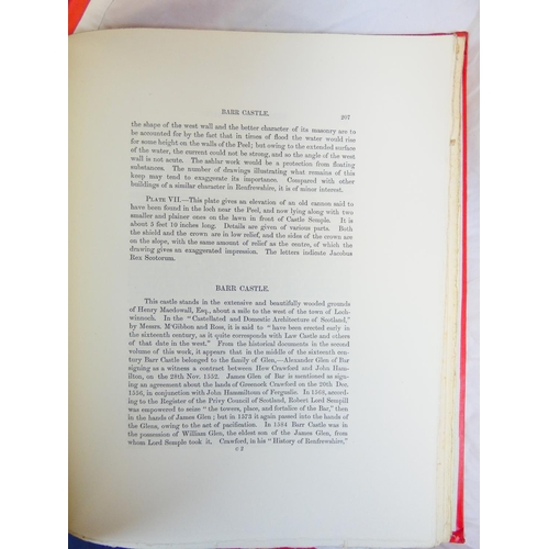 57 - CRAWFURD GEORGE & ROBERTSON GEORGE.&nbsp;&nbsp;A General Description of the Shire of Renfrew. En... 