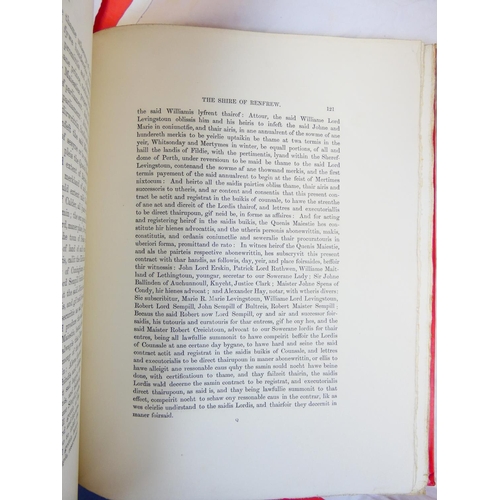 57 - CRAWFURD GEORGE & ROBERTSON GEORGE.&nbsp;&nbsp;A General Description of the Shire of Renfrew. En... 
