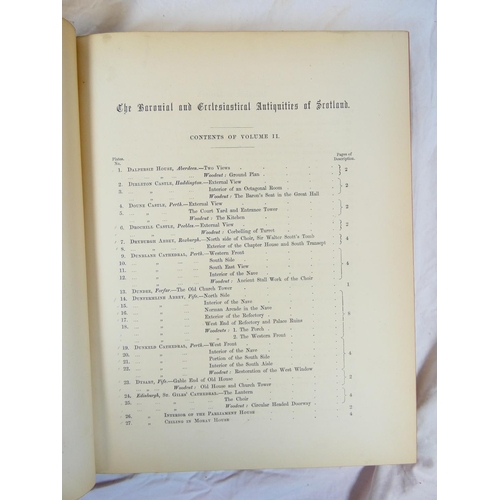 58 - BILLINGS R. W.&nbsp;&nbsp;The Baronial & Ecclesiastical Antiquities of Scotland. 4 vols. Eng. ti... 