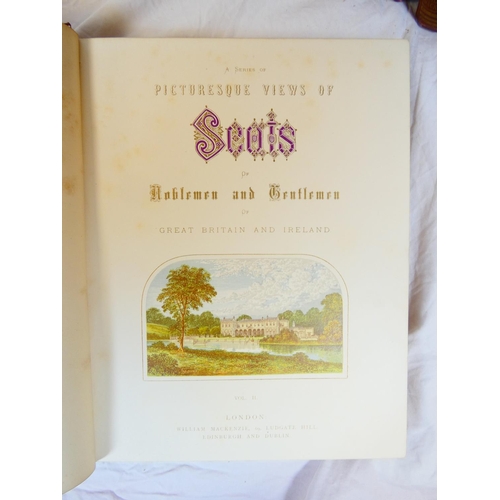 59 - MORRIS F. O.  A Series of Picturesque Views of Seats of the Noblemen & Gentlemen of Great Britai... 