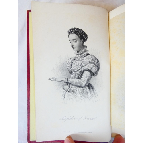 61 - STRICKLAND AGNES.&nbsp;&nbsp;The Lives of the Queens of England from the Norman Conquest. 6 vols. Ha... 