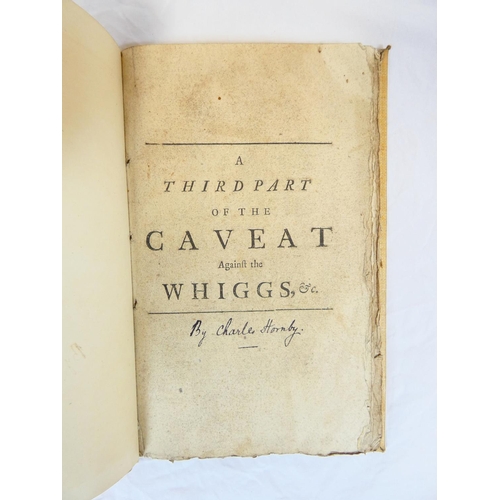 PAMPHLETS. Nine 18th century pamphlets, each individually bound in ...