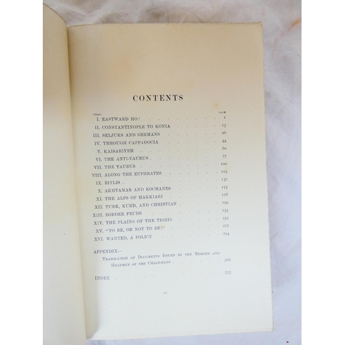 21 - WARKWORTH LORD.  Notes from a Diary in Asiatic Turkey. Half title. Fldg. map. Frontis & photogra... 