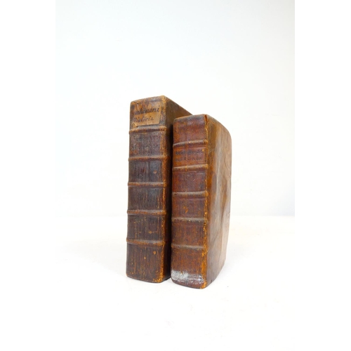 298 - BUCHANAN GEORGE.&nbsp;&nbsp;Rerum Scotticarum Historia. 2 editions. Old calf, each with title device... 
