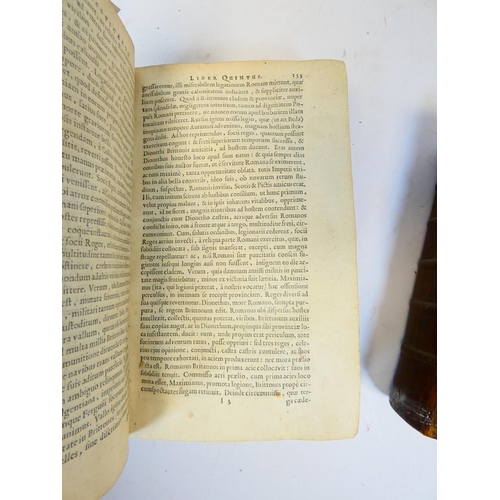 298 - BUCHANAN GEORGE.&nbsp;&nbsp;Rerum Scotticarum Historia. 2 editions. Old calf, each with title device... 