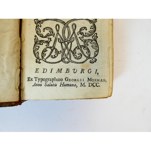 298 - BUCHANAN GEORGE.&nbsp;&nbsp;Rerum Scotticarum Historia. 2 editions. Old calf, each with title device... 